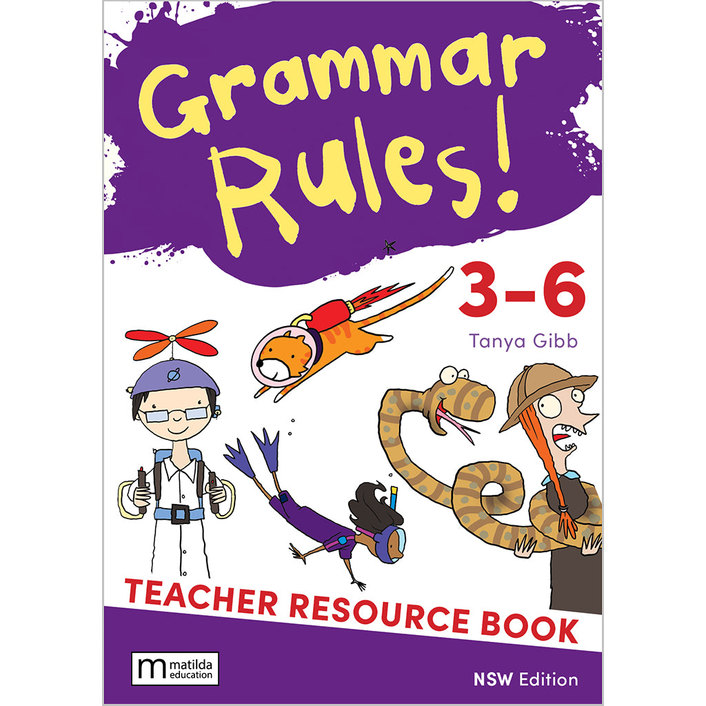 Grammar Rules! 3-6 NSW Teacher Book + Digital Download