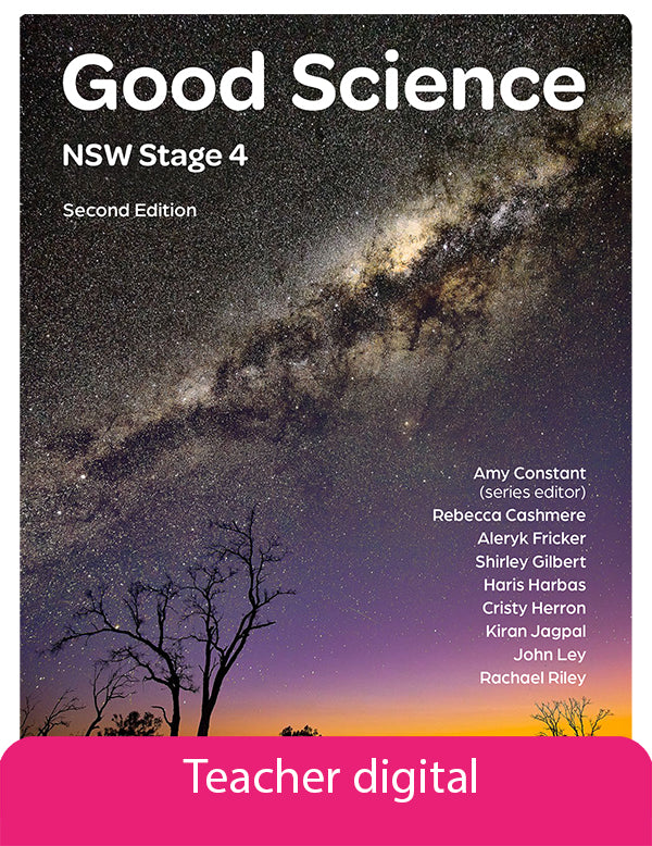 Good Science NSW Stage 4 2e Teacher Digital Access (for the new NSW 7-10 Science syllabus)