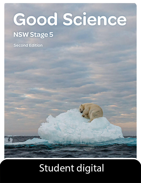 Good Science NSW Stage 5 2e Student Digital Access Code (for the new NSW 7-10 Science syllabus)